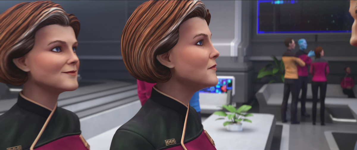 Three Janeway(s) on Star Trek: Prodigy