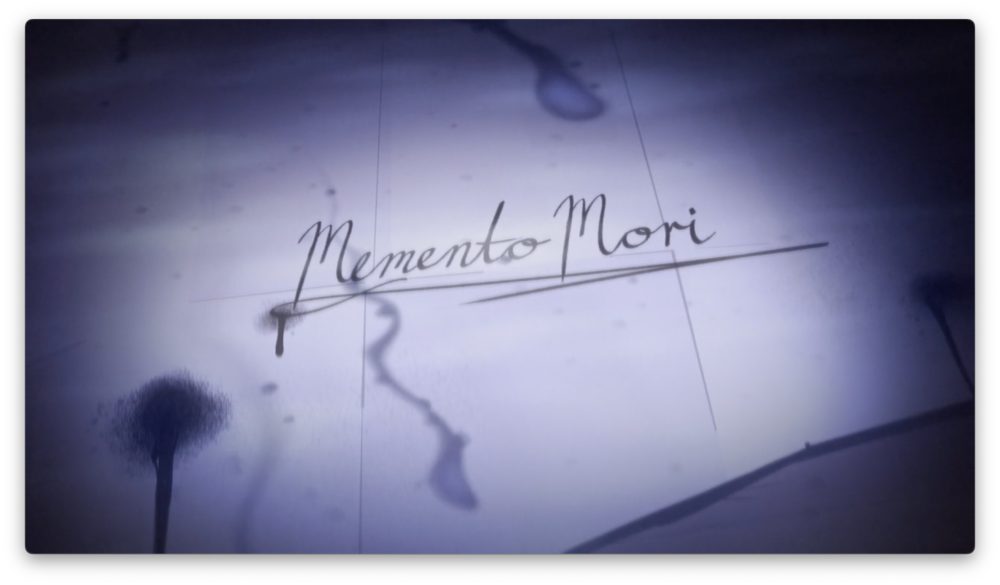 Memento Mori title screen