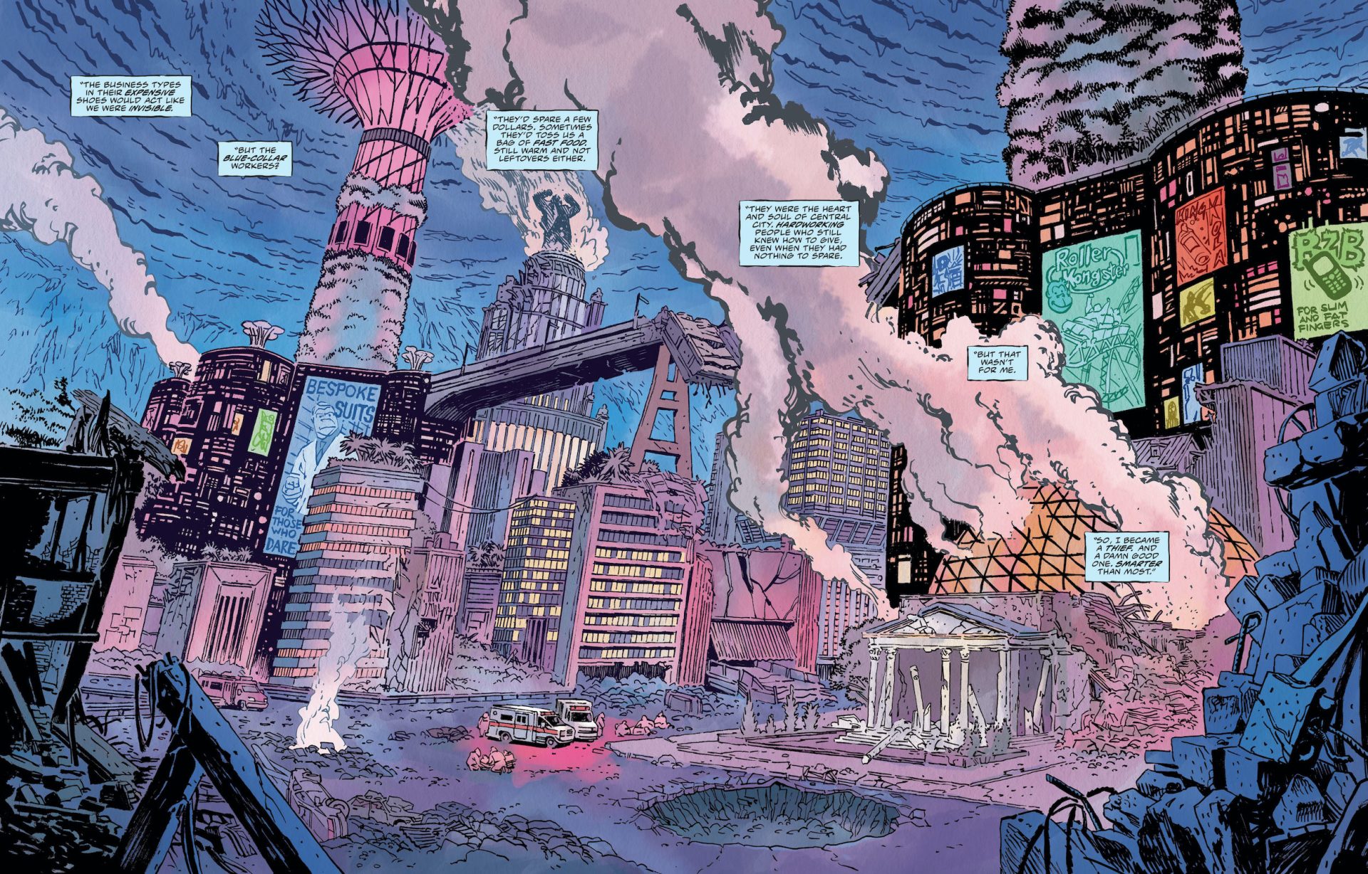Dc Gcpd Building DC ROUND-UP: GCPD: THE BLUE WALL #1 offers a street-level view of Gotham
