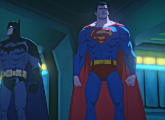 Strange things are afoot on the Watchtower in BATTLE OF THE SUPER SONS clip Battle of the Super Sons clip