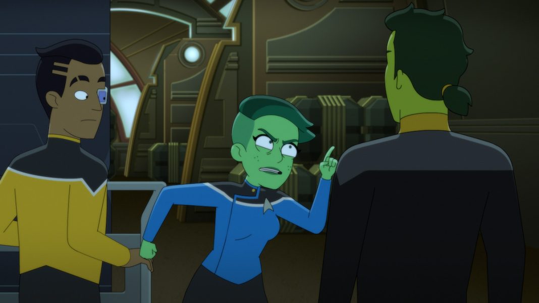 From Star Trek: Lower Decks season 3 episode 6: Hear All, Trust Nothing