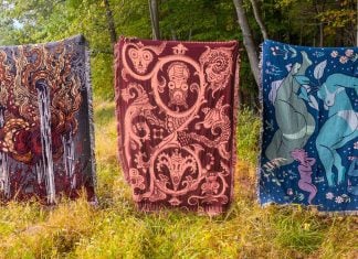 Beehive Books announces Illuminated Tapestries by Hanawalt, Shimizu and Woodring