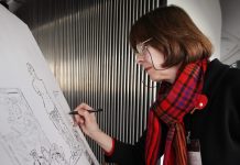POSY SIMMONDS receives the NCS 2022 Sergio Aragones Award for Excellence in Cartooning