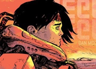 Dan McDaid debuts first graphic novel project DEGA this January Dega