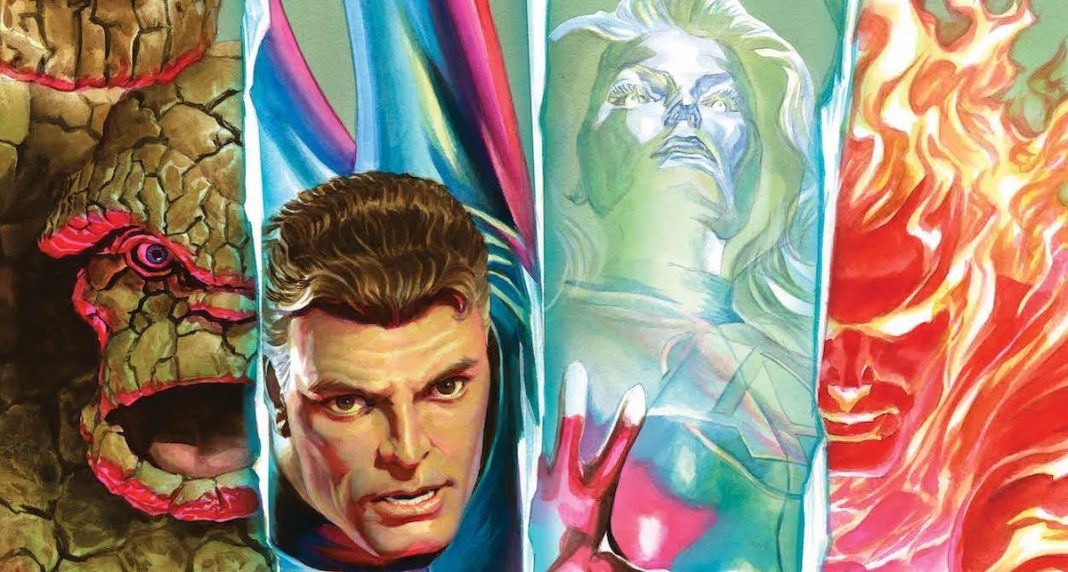 Fantastic Four (2022) 1 variant cover by Alex Ross.