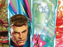 Fantastic Four (2022) 1 variant cover by Alex Ross.