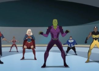 Class is in session in the trailer for the LEGION OF SUPER-HEROES animated film Legion of Super Heroes animated trailer