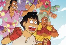 Zachary Sterling launches his first original graphic novel with PUNCH UP! PUNCH UP