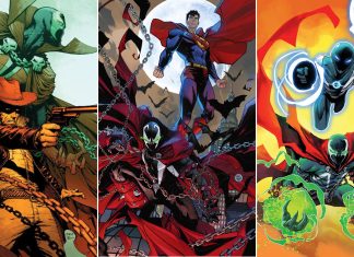 Spawn Takeover: DC and Image Spawn variant covers for December