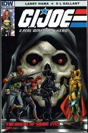 G.I. Joe A Real American Hero 213 cover