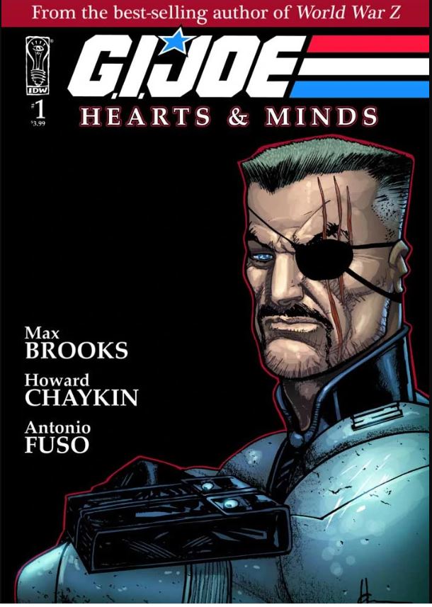 Cover to G.I. Joe Hearts and Minds