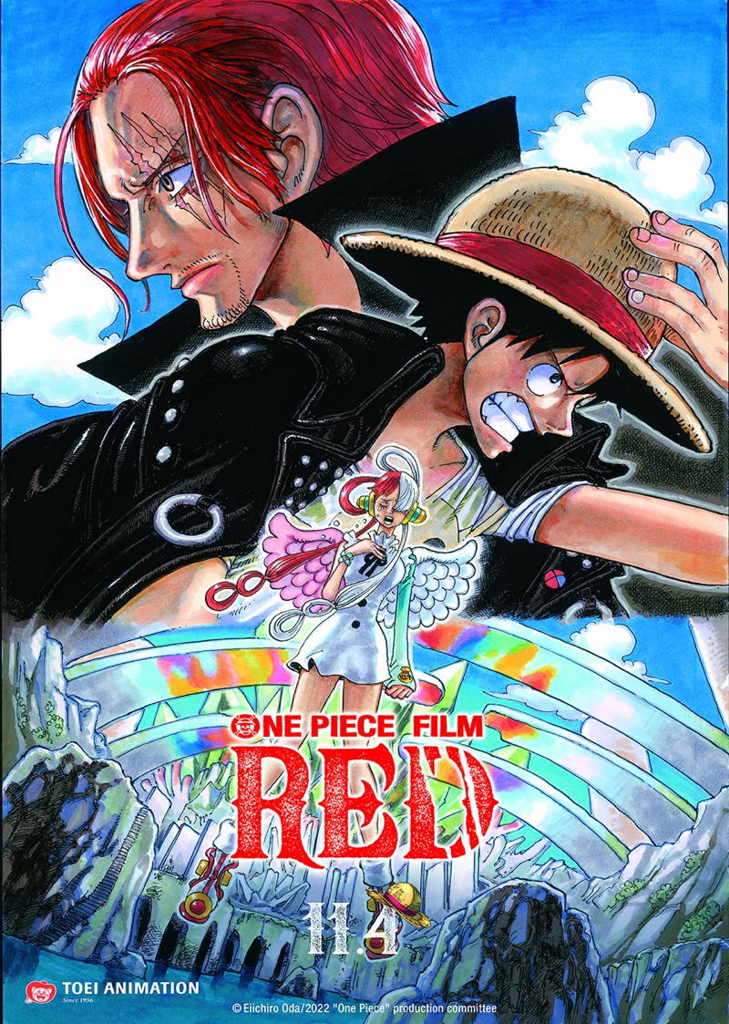 one piece film red - poster
