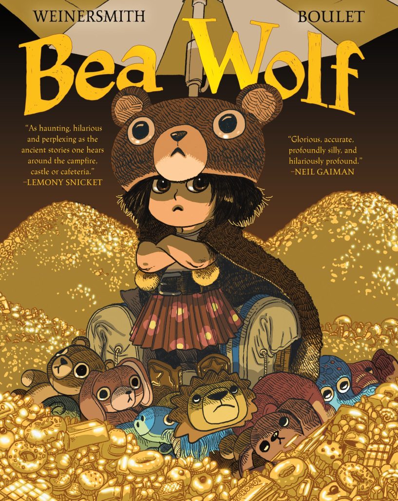 Bea Wolf elementary and middle grade graphic novels for winter 2023