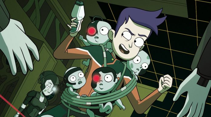 Bradwards saves the Baby Borg