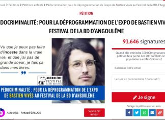 CONTROVERSY: Protests grow against a Bastien Vivès exhibition at Angoulême