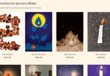 Check out the Quentin Blake Centre for Illustration’s 90 Candles Initiative of limited edition prints