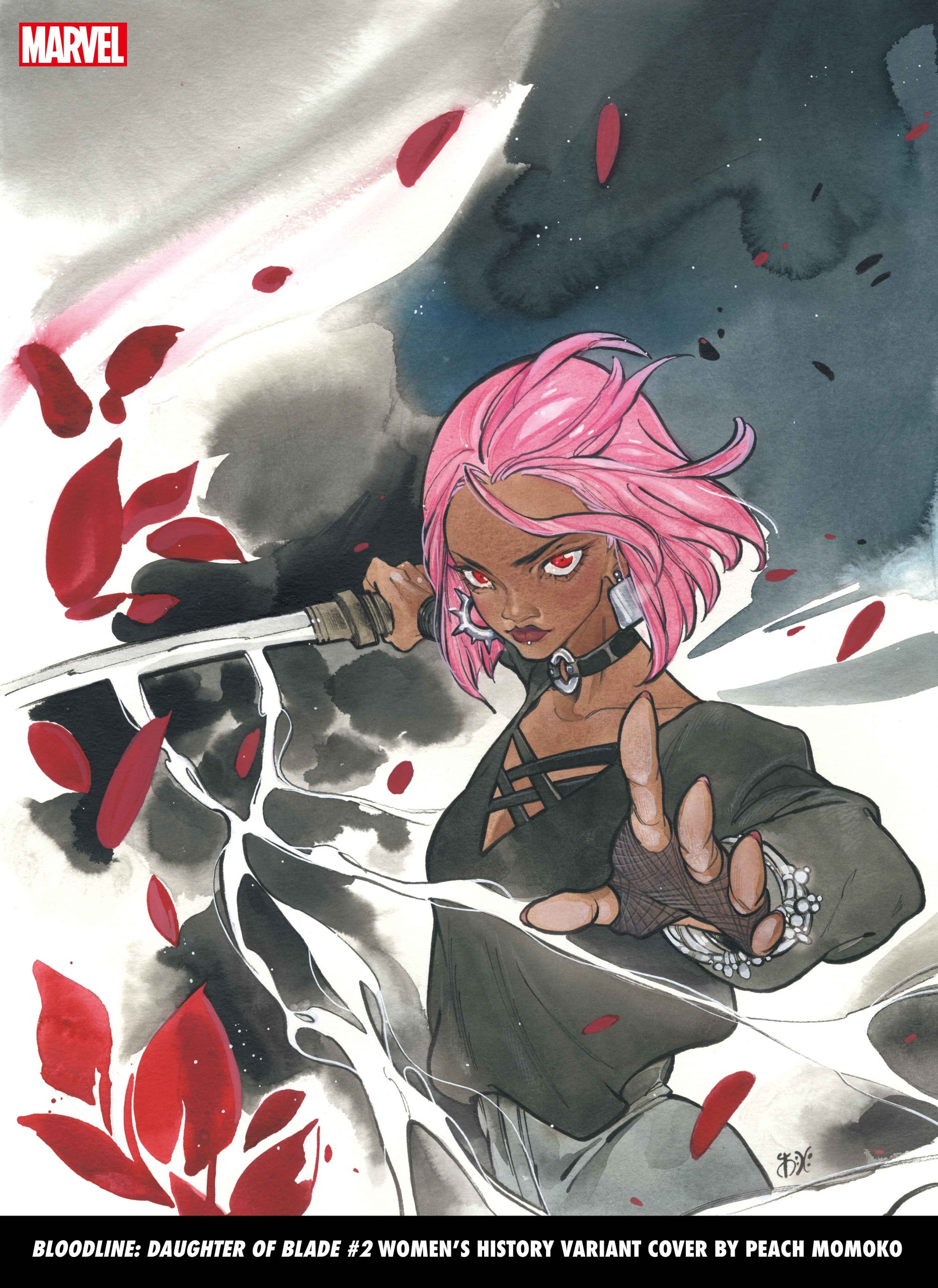 BLOODLINE: DAUGHTER OF BLADE #2 WOMEN’S HISTORY VARIANT COVER BY PEACH MOMOKO