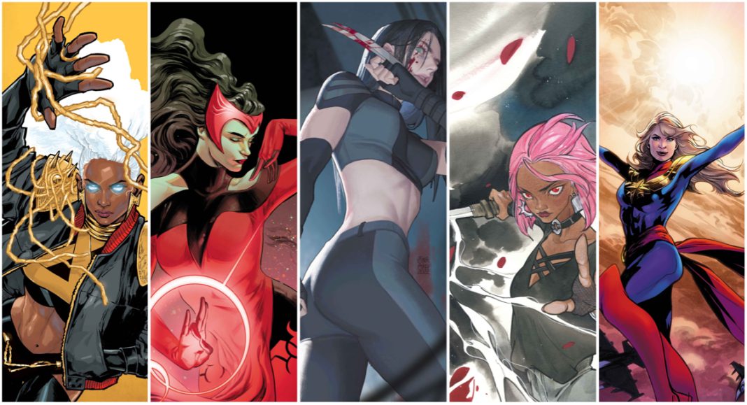Marvel's Women's History Month Variants Marvel's Women's History Month Variants