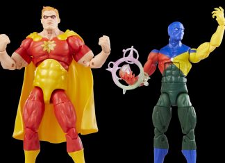 Squadron Supreme’s Hyperion and Doctor Spectrum get their own Marvel Legends action figures Hyperion Doctor Spectrum