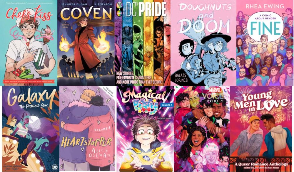 GLAAD's nominees for 'Outstanding Graphic Novel/Anthology'