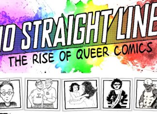 INTERVIEW: Justin Hall on NO STRAIGHT LINES: THE RISE OF QUEER COMICS No Straight Lines: The Rise of Queer Comics logo