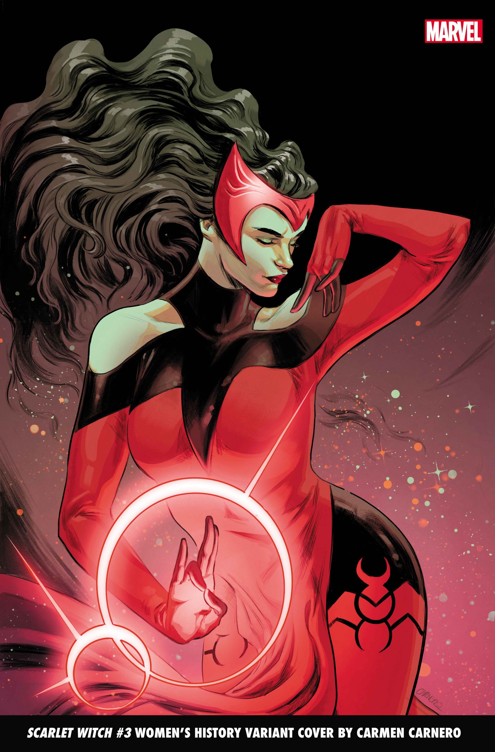 SCARLET WITCH #3 WOMEN’S HISTORY MONTH VARIANT COVER BY CARMEN CARNERO 