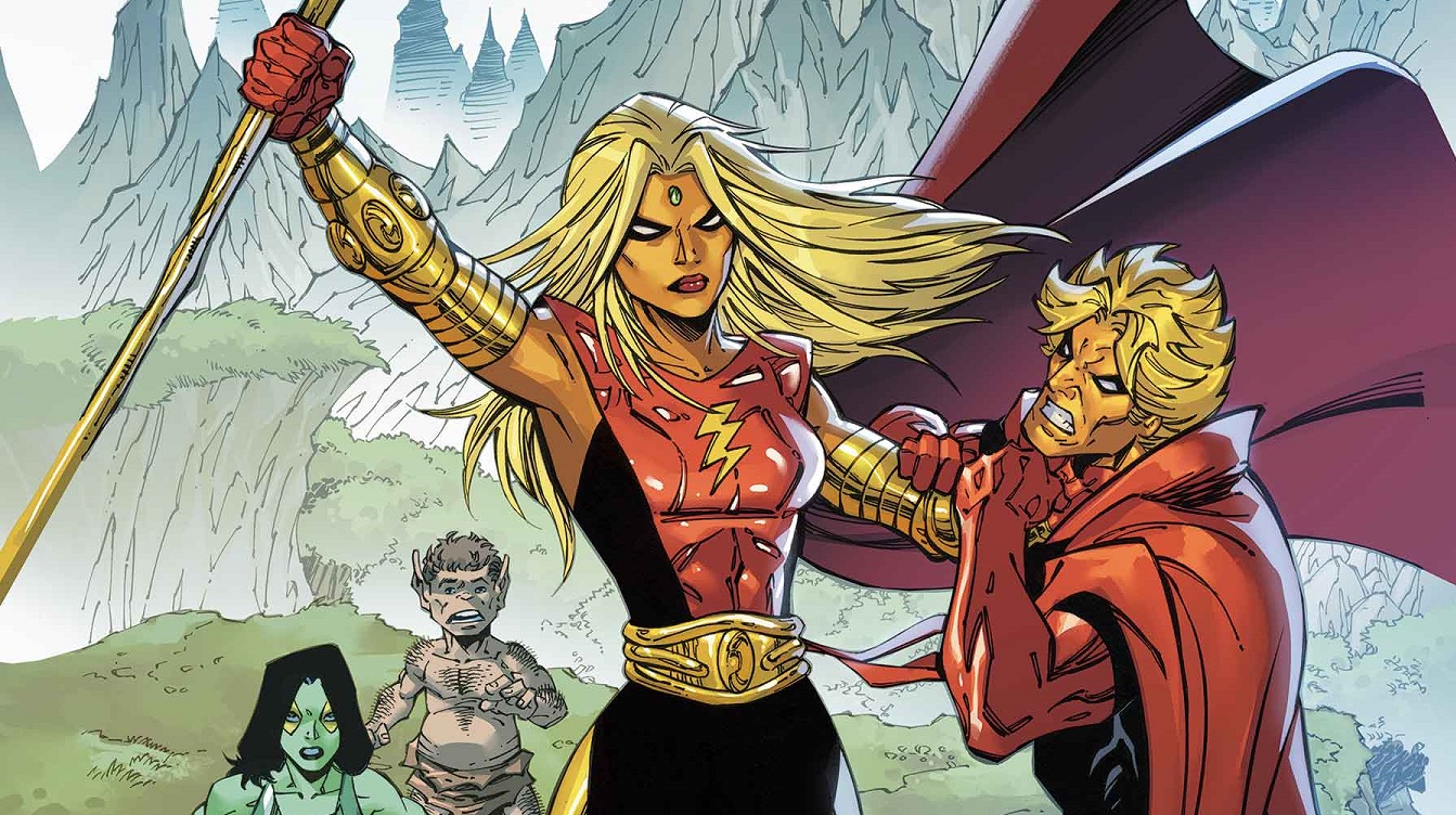 Adam Warlock meets his match with Eve Warlock in new restricted sequence