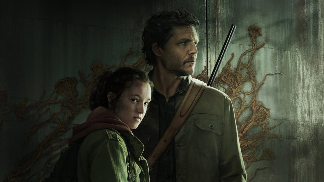 Bella Ramsey and Pedro Pascal in HBO's The Last of US
