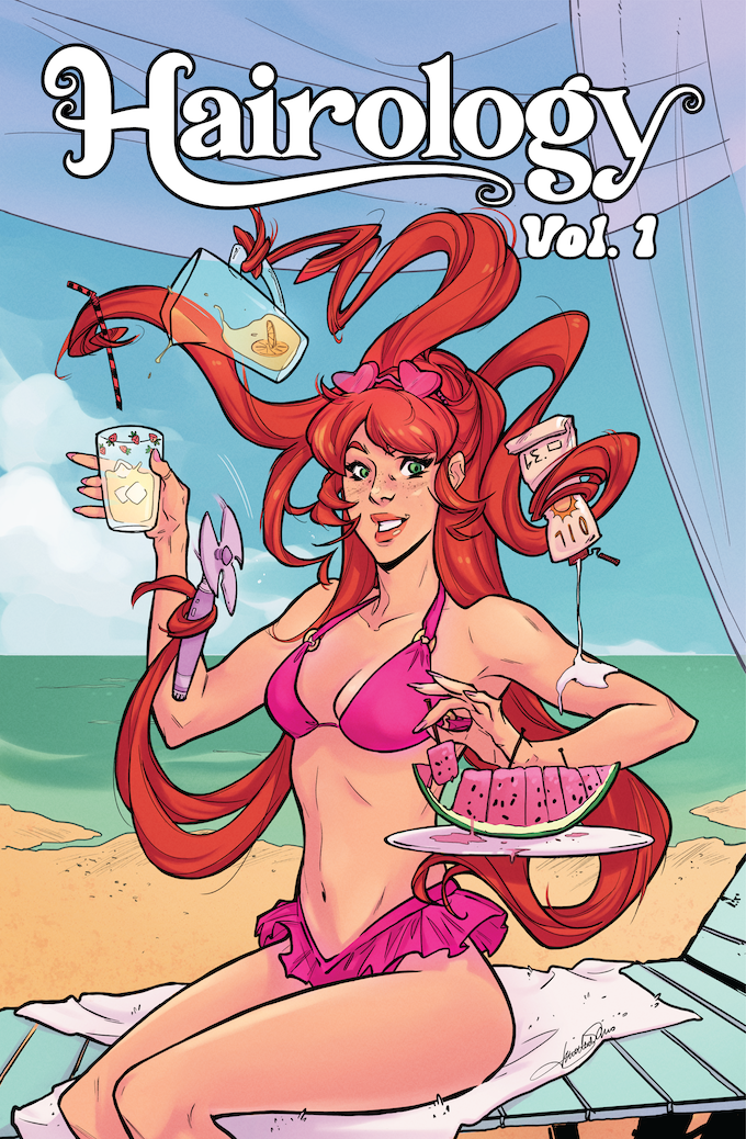 Fun in the Sun" Cover C (Art by Tina Valentino, Colors by Katlyn Gonzalez)