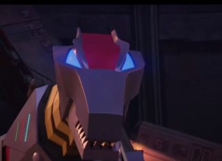 Grimlock voiced by Keith David makes his debut in new TRANSFORMERS: EARTHSPARK episodes Grimlock