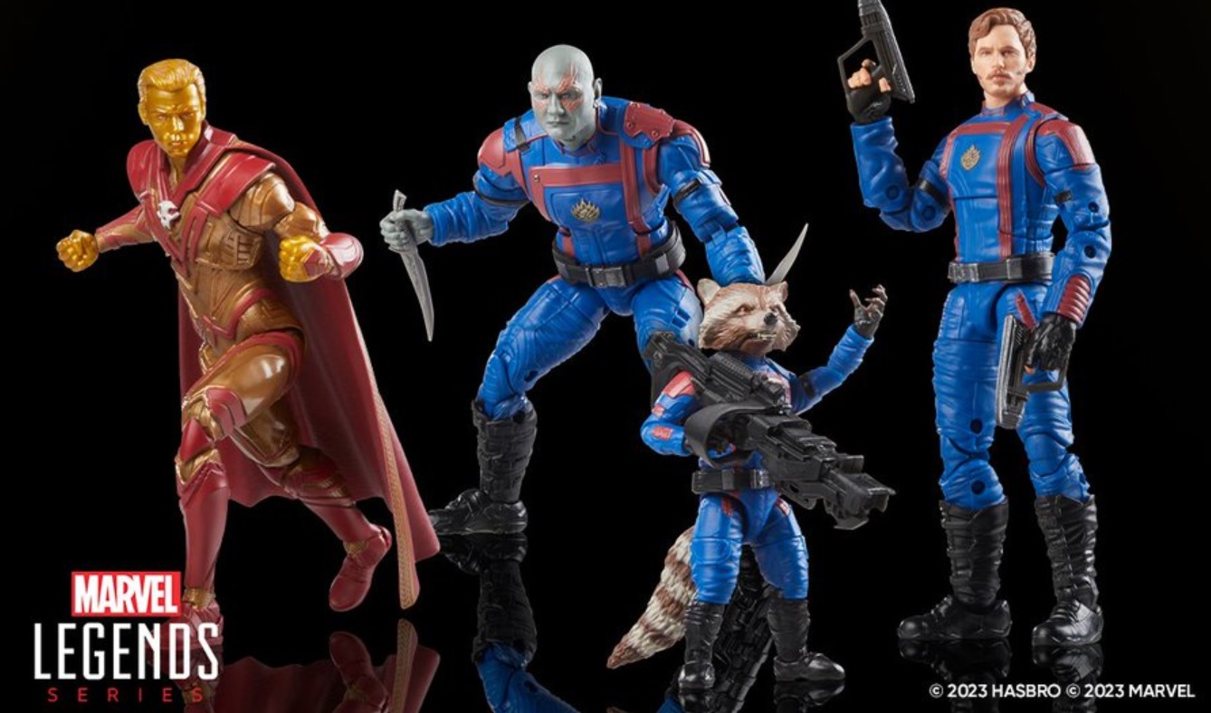 Hasbro Marvel Legends Series Guardians of the Galaxy: Volume 3 Star-Lord  (Build-A-Figure - Marvel's Cosmo) 6-in Action Figure