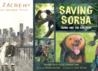 ALTE ZACHEN and SAVING SORYA make the UK’s 2023 Yoto Carnegie Longlist for Illustration