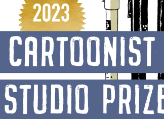 Announcing the Shortlist for the 2023 CARTOONIST STUDIO PRIZE AWARD 2023 Cartoonist Studio Prize