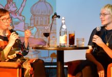 Photo Gallery: When Lucie Met Lucy – graphic novelists Arnoux and Sullivan at Comica Festival