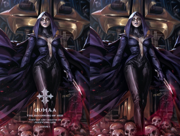 Derrick Chew Issue 1 "Secret Variant" Set (trade & virgin)