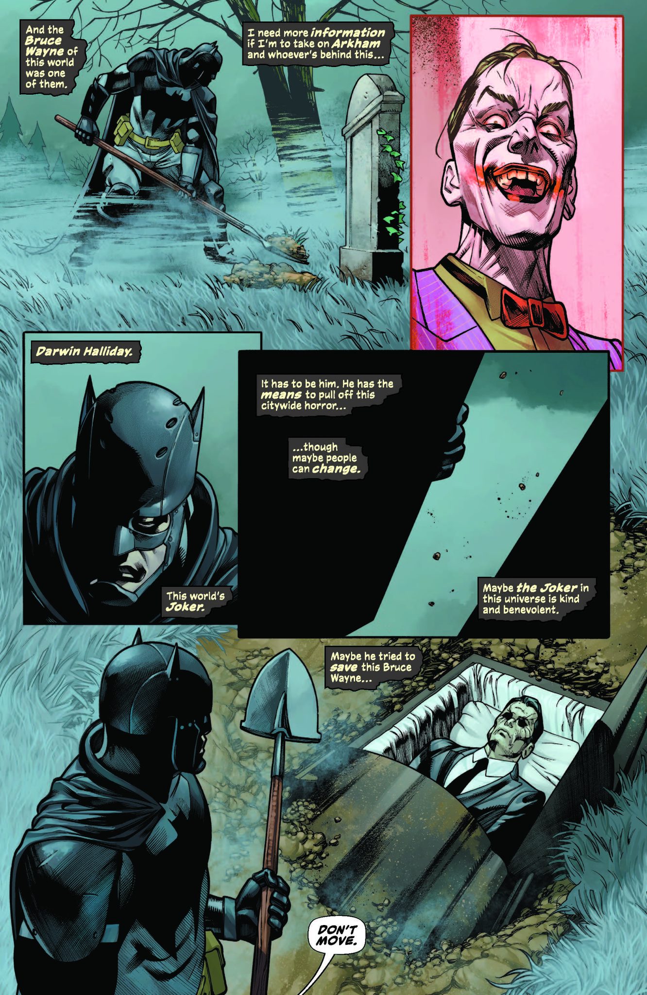 EXCLUSIVE: See Mike Hawthorne's redesign of the dark knight in BATMAN #133