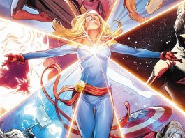 Kelly Thompson concludes CAPTAIN MARVEL run with double-sized 50th issue