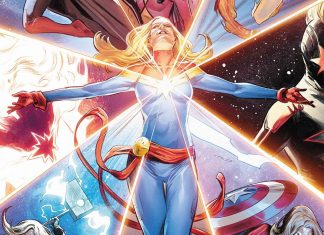 Kelly Thompson concludes CAPTAIN MARVEL run with double-sized 50th issue
