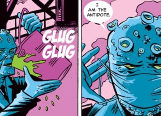 Dean Haspiel’s COVID COP finds love in a hopeless place COVID Cop panel