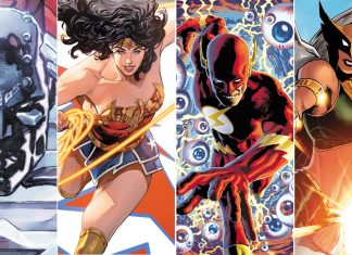 King & Sampere on WONDER WOMAN, Spurrier & Deodato on FLASH, and more fill out the Dawn of DC