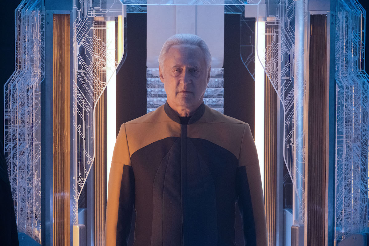 Brent Spiner as Data in "The Bounty" Episode 306, Star Trek: Picard on Paramount+. 