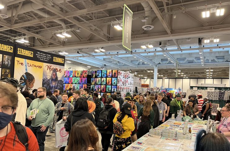 2nd Floor Exhibit Hall at Emerald City Comic-Con 2023