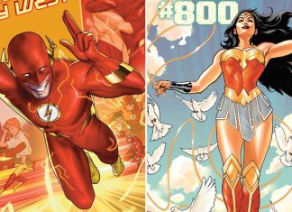 Mark Waid returns to the Fastest Man Alive as THE FLASH and WONDER WOMAN hit their 800th issues