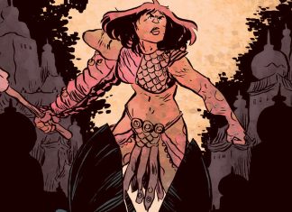 EXCLUSIVE: Check out Jesse Lonergan’s MISS TRUESDALE AND THE FALL OF HYPERBOREA sketchbook