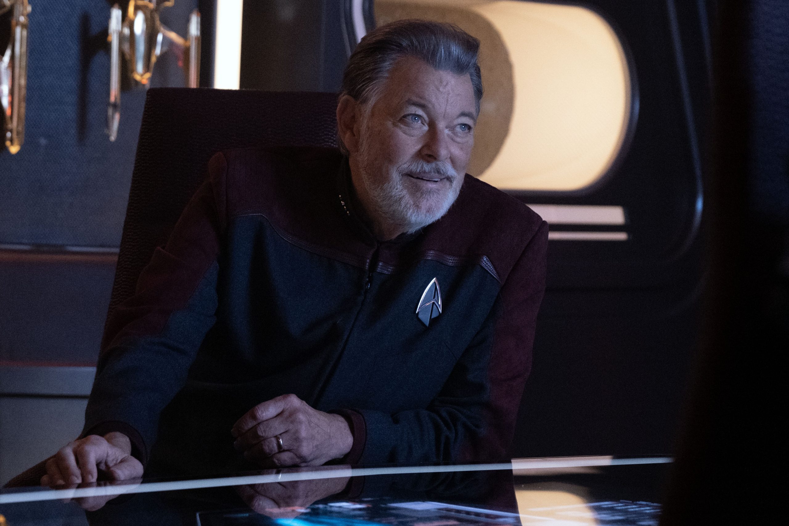 Frakes as Riker.