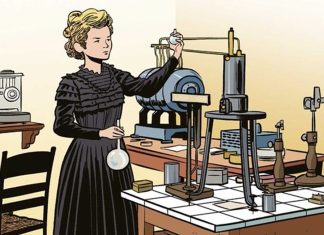 Papercutz’s MAGICAL HISTORY TOUR series continues with Marie Curie