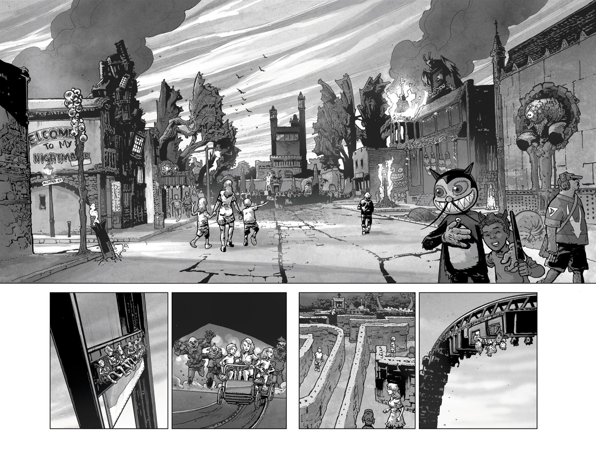 PREVIEW: DARK RIDE #6 is not just another day at the park