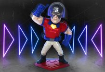 Cryptozoic launches Dancing Peacemaker Bobble Figure crowdfunding campaign Dancing Peacemaker