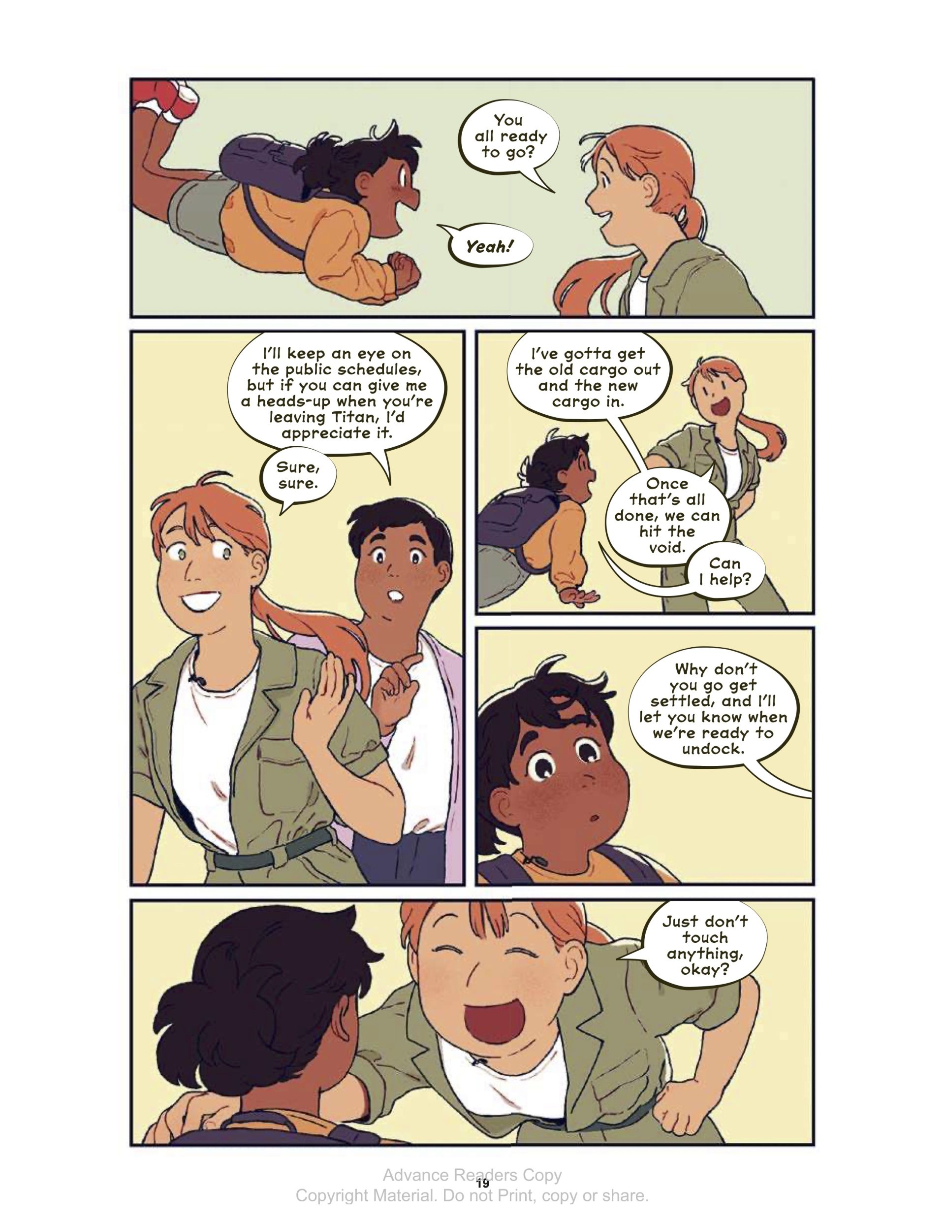 EXCERPT: Prepare to blastoff with GRACE NEEDS SPACE!