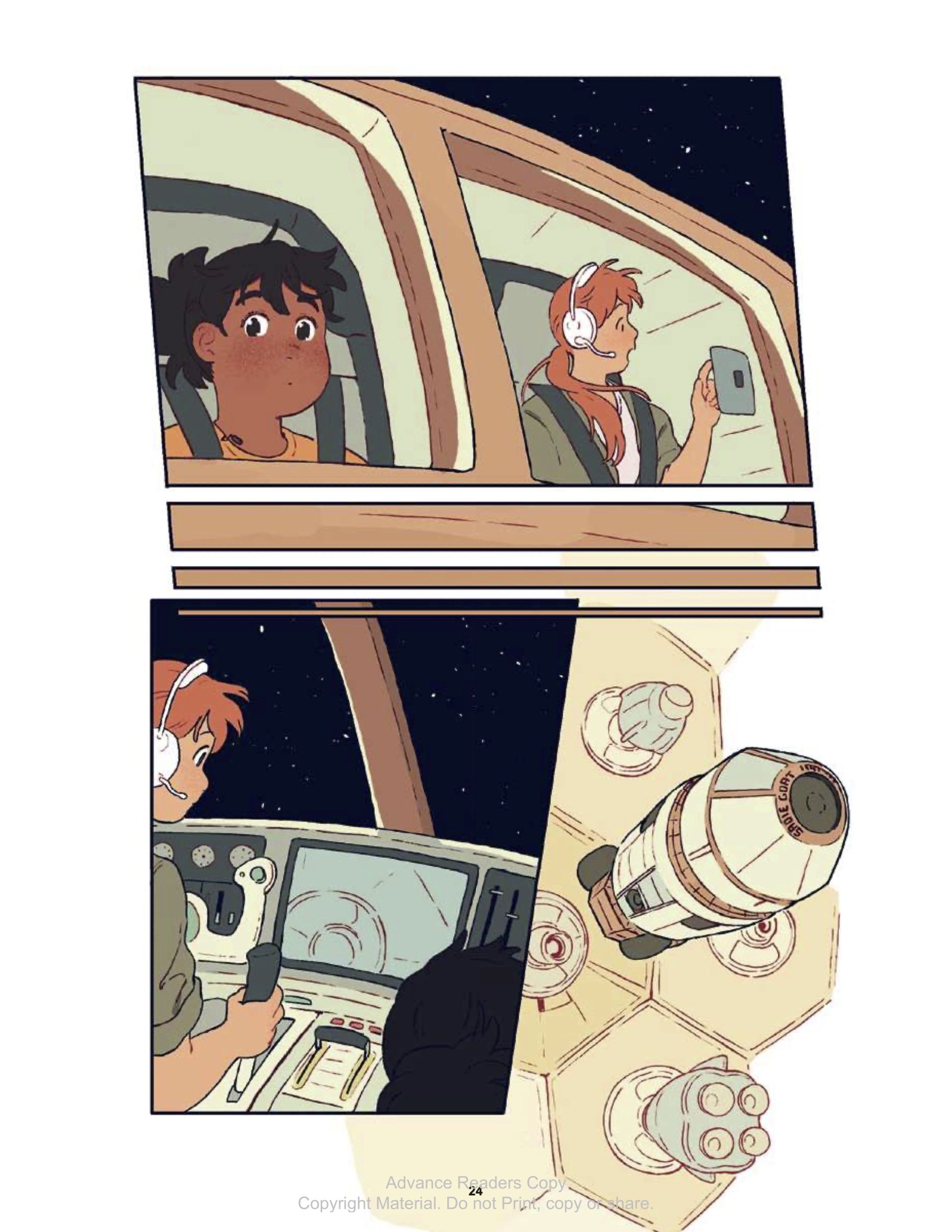 EXCERPT: Prepare to blastoff with GRACE NEEDS SPACE!